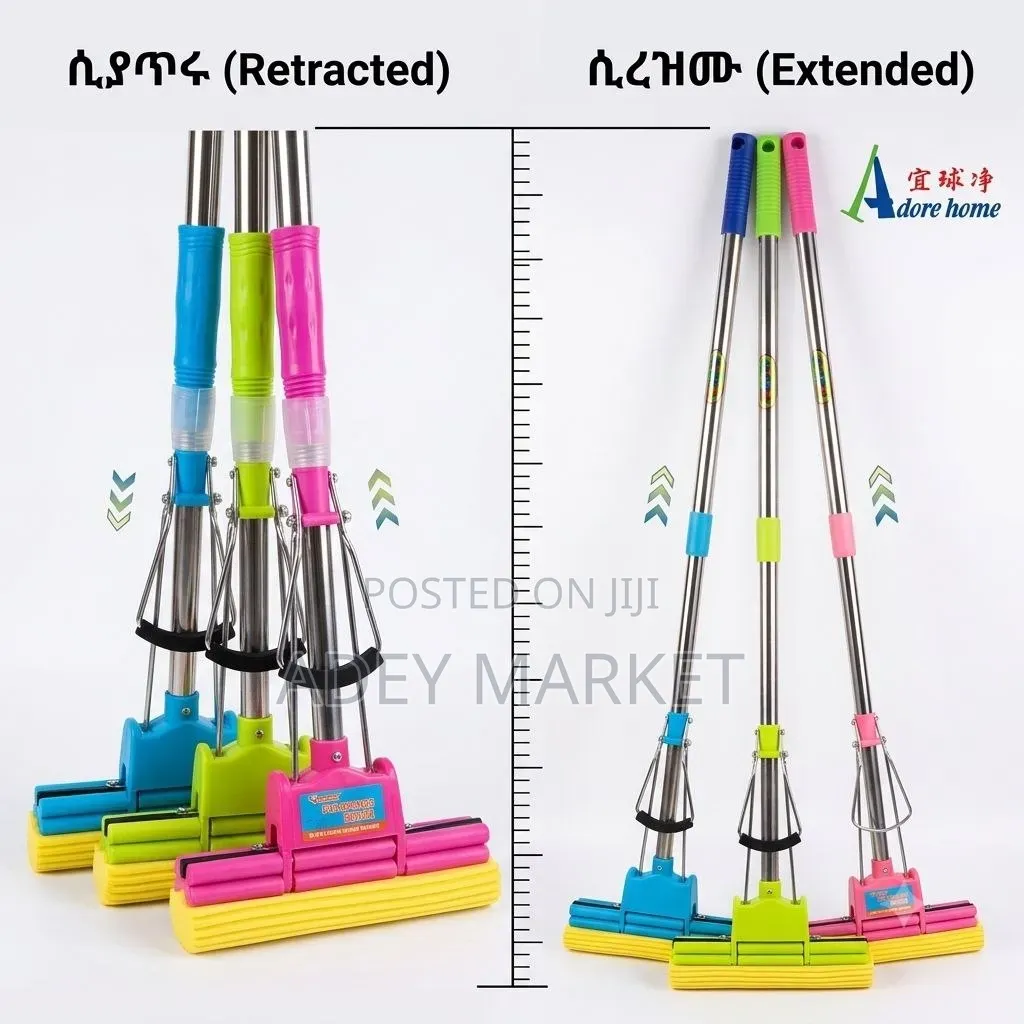 .Double Roller Sponge Mop