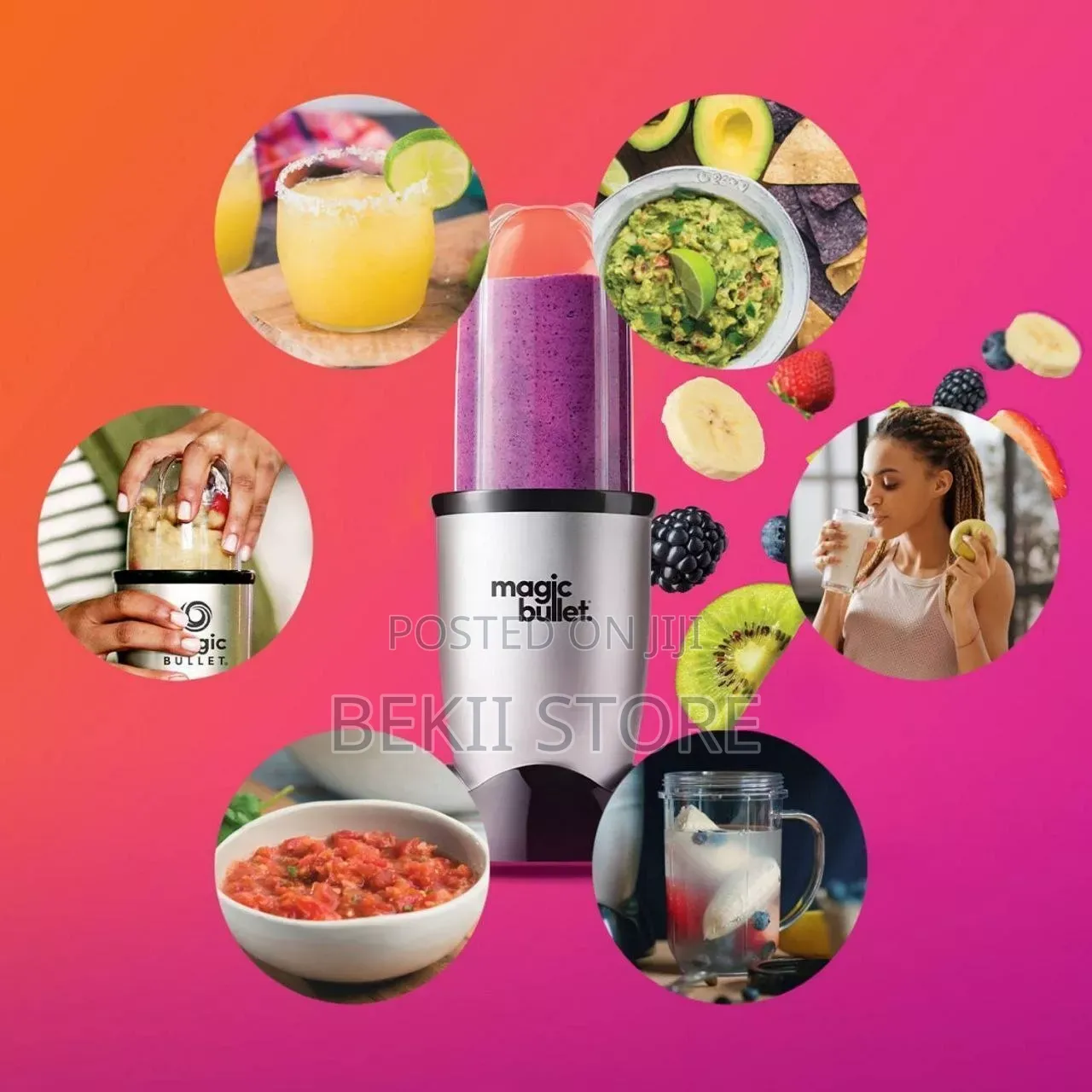 Original Magic Bullet Blender – 4 Piece Set
