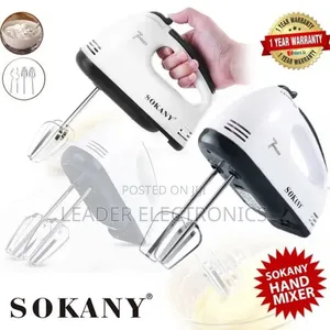 Sokany Hand Mixer የእንቁላል እና ሊጥ መምቻ