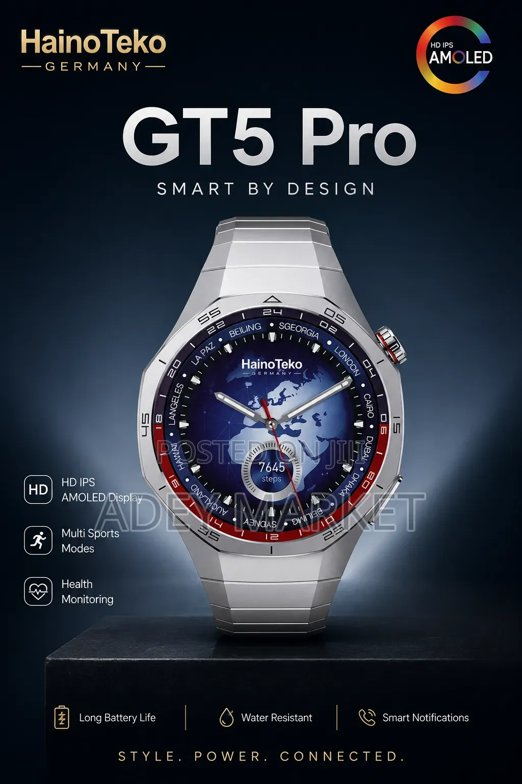 .Haino Teko Germany Gt5 Pro Smart Watch