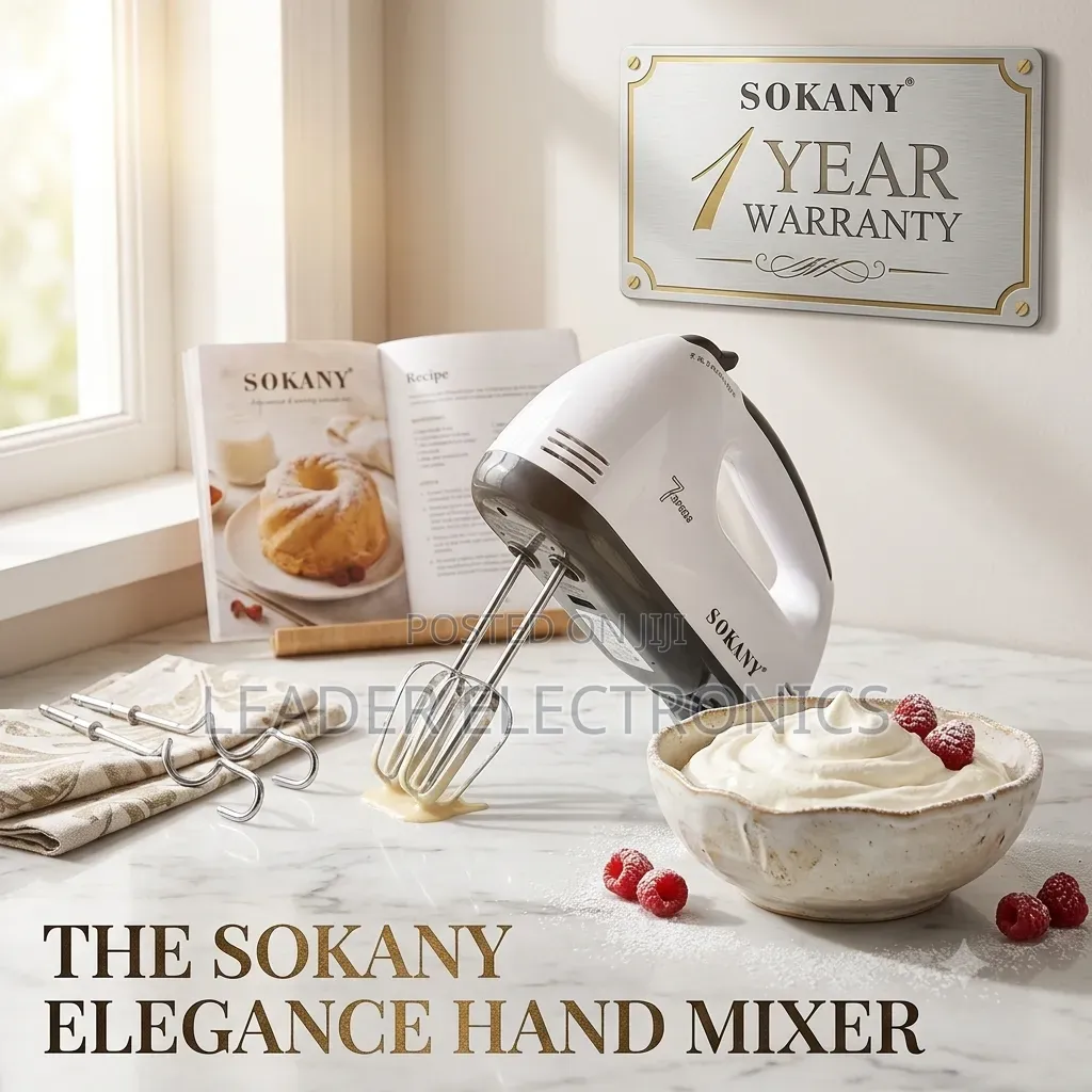Sokany Hand Mixer – Powerful, Lightweight Easy Mixing