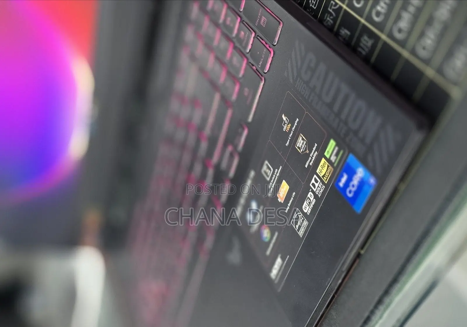 New Laptop Asus TUF Gaming F15 16GB Intel Core i7 SSD 1T