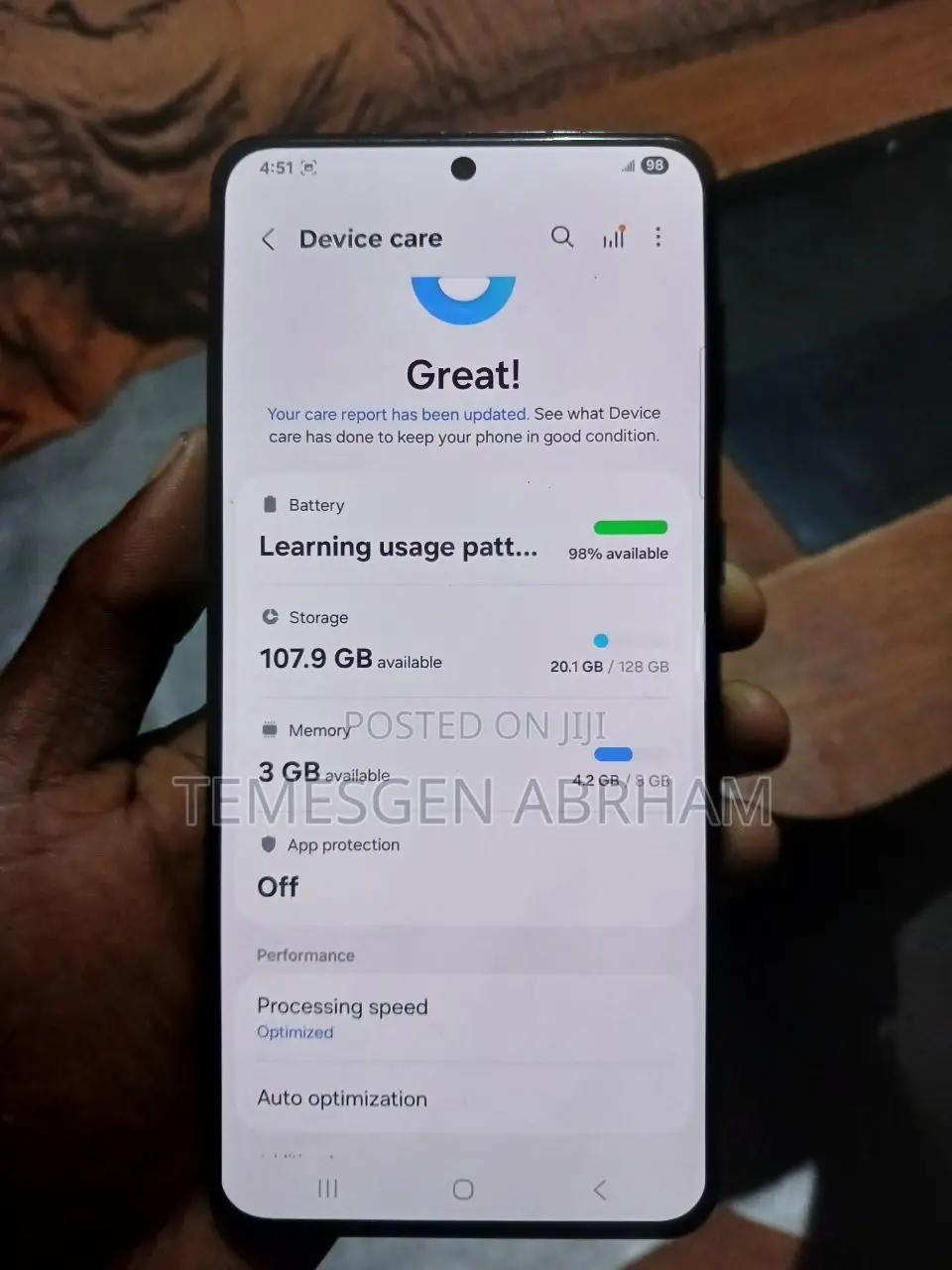 Samsung Galaxy S21+ 5G 128 GB Blue