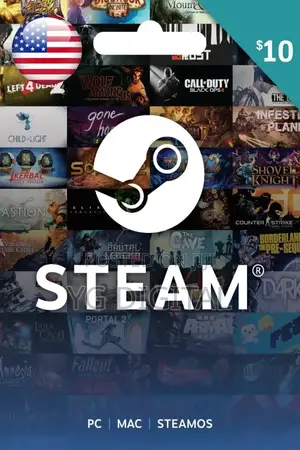 10$ Steam Gift Cards All Regions-Fast Reliable Delivery