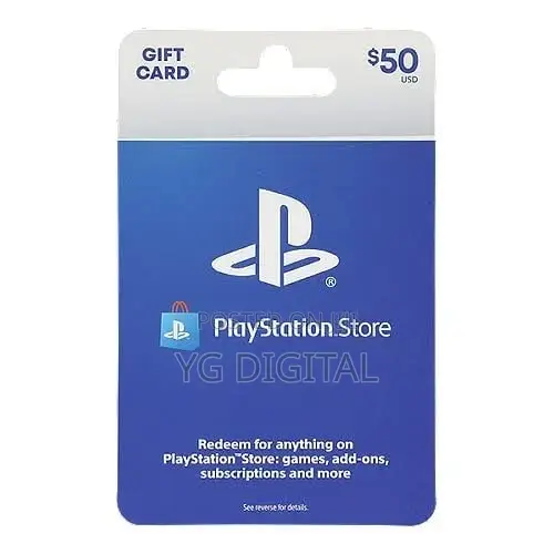PlayStation Gift Card (የፒኤስኤን ስቶር ጌሞችን እና ፒኤስ ፕላስን ለመግዛት)
