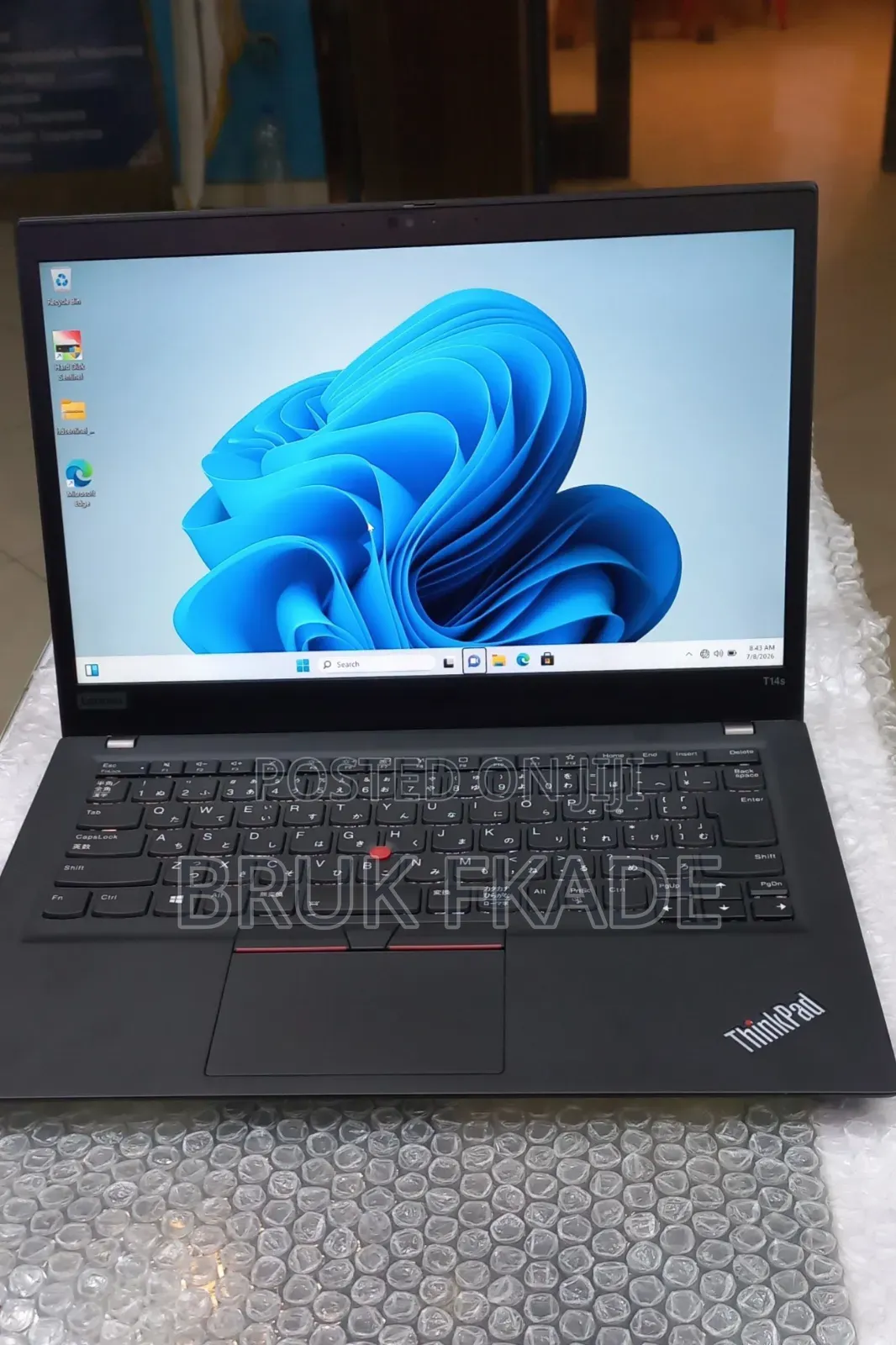 New Laptop Lenovo ThinkPad T14s Gen 1 16GB AMD Ryzen 5 SSD 512GB