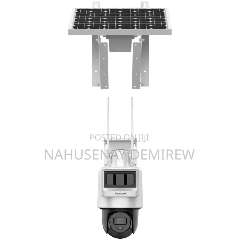 4MP Pro Solar-Powered Security PT Camera Setup