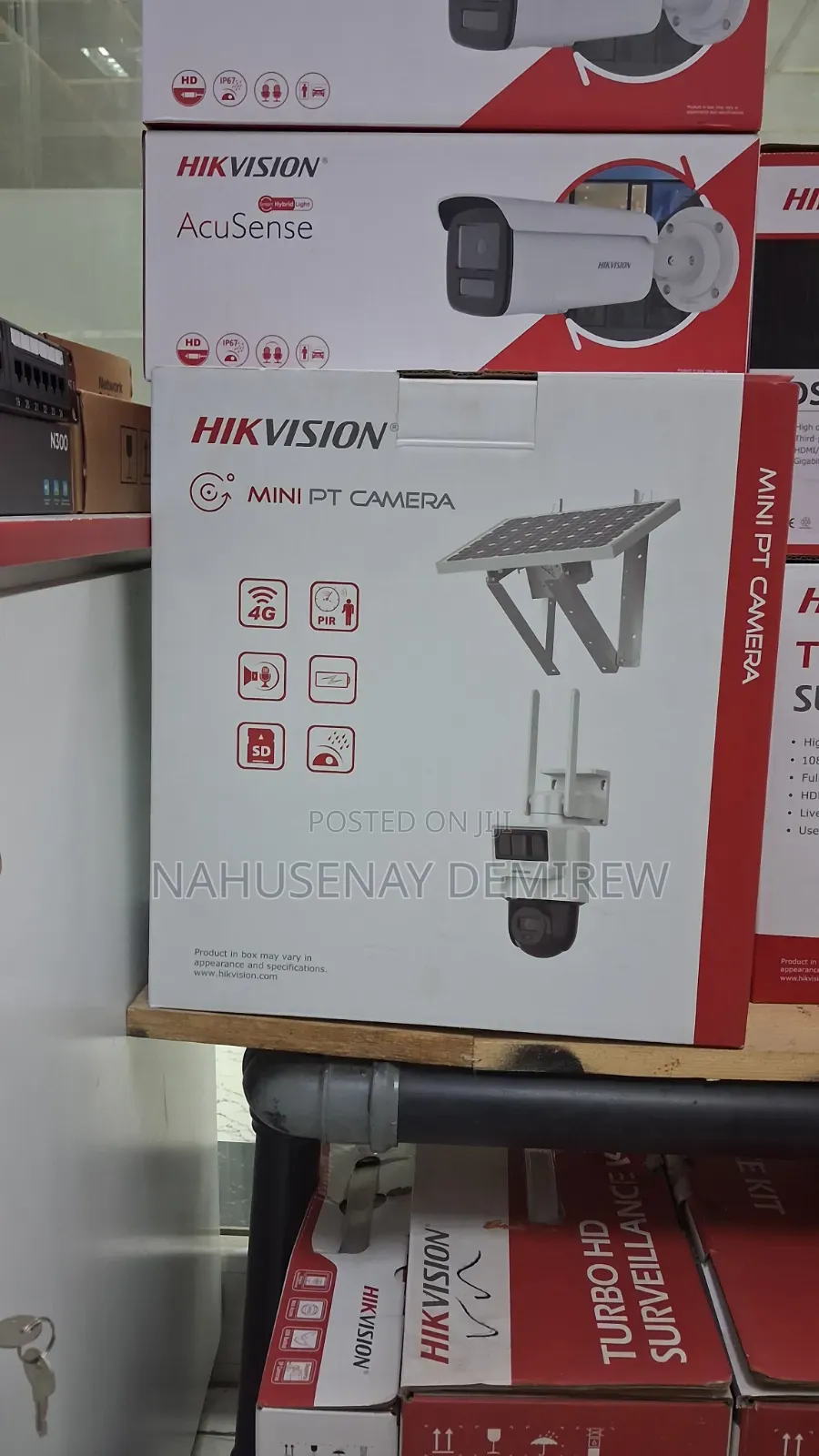 4MP Pro Solar-Powered Security PT Camera Setup