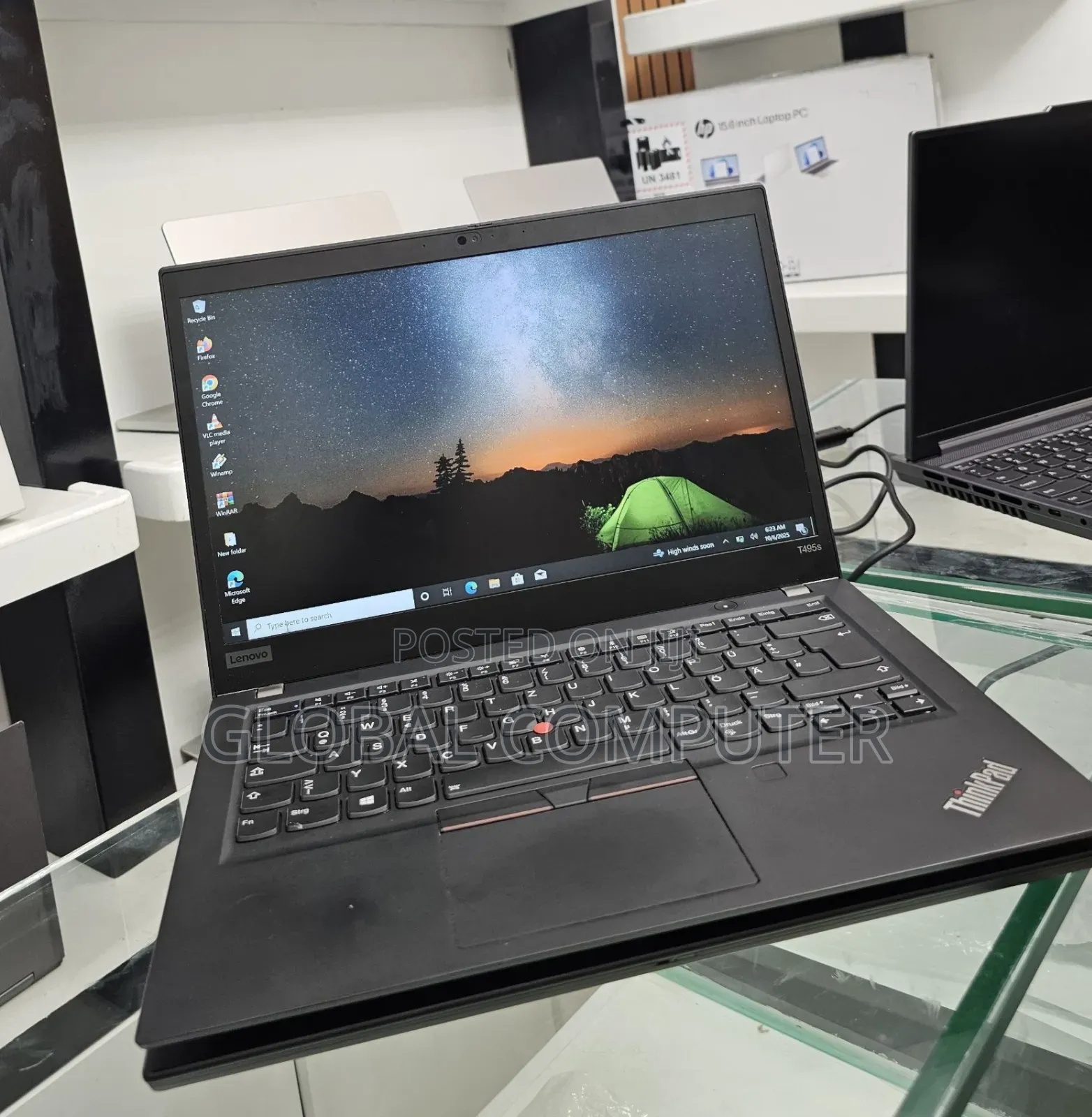 New Laptop Lenovo ThinkPad t495s 16GB AMD Ryzen 7 SSD 512GB