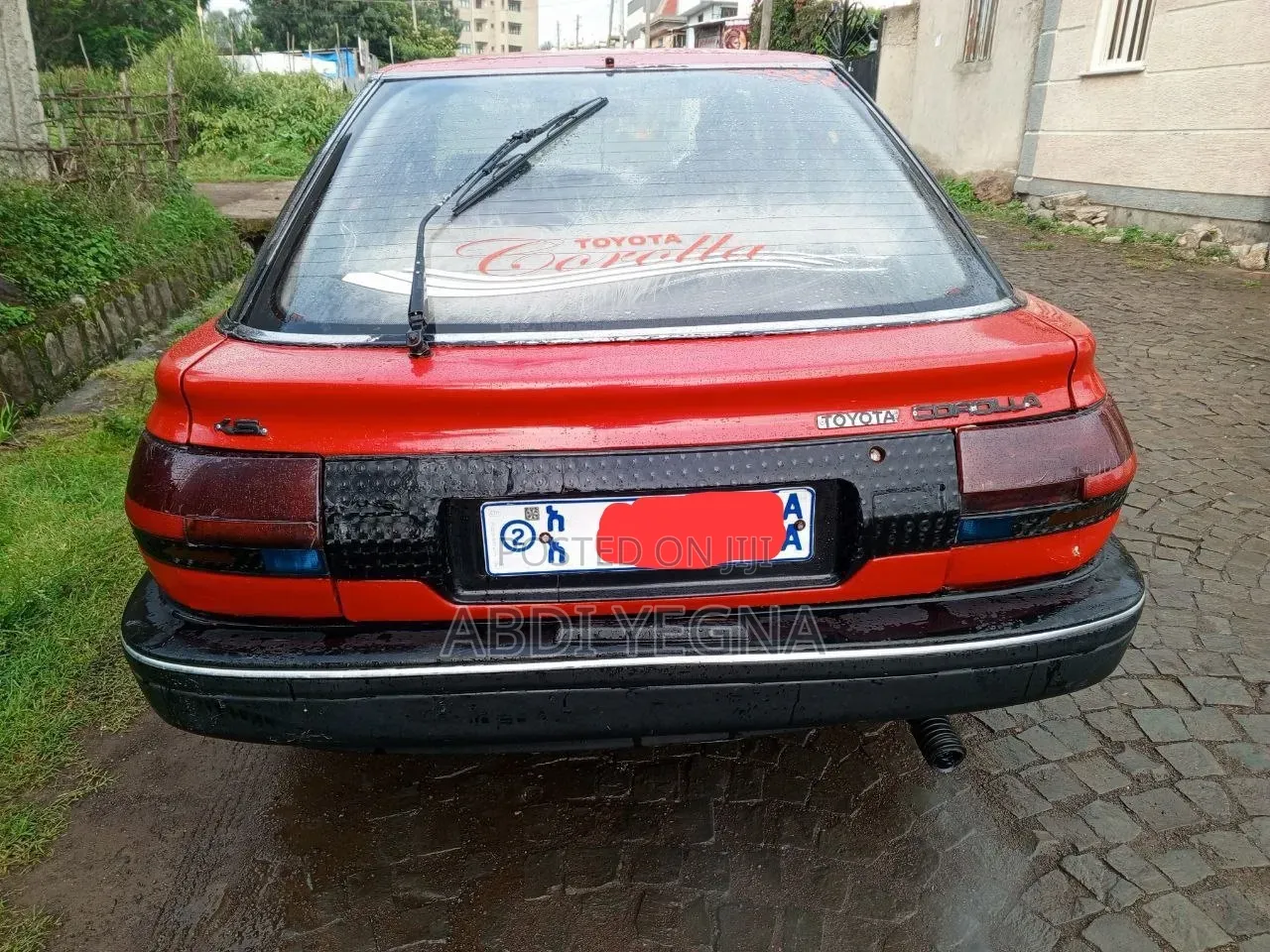 Toyota Corolla 1.3 Hatchback 1988 Red