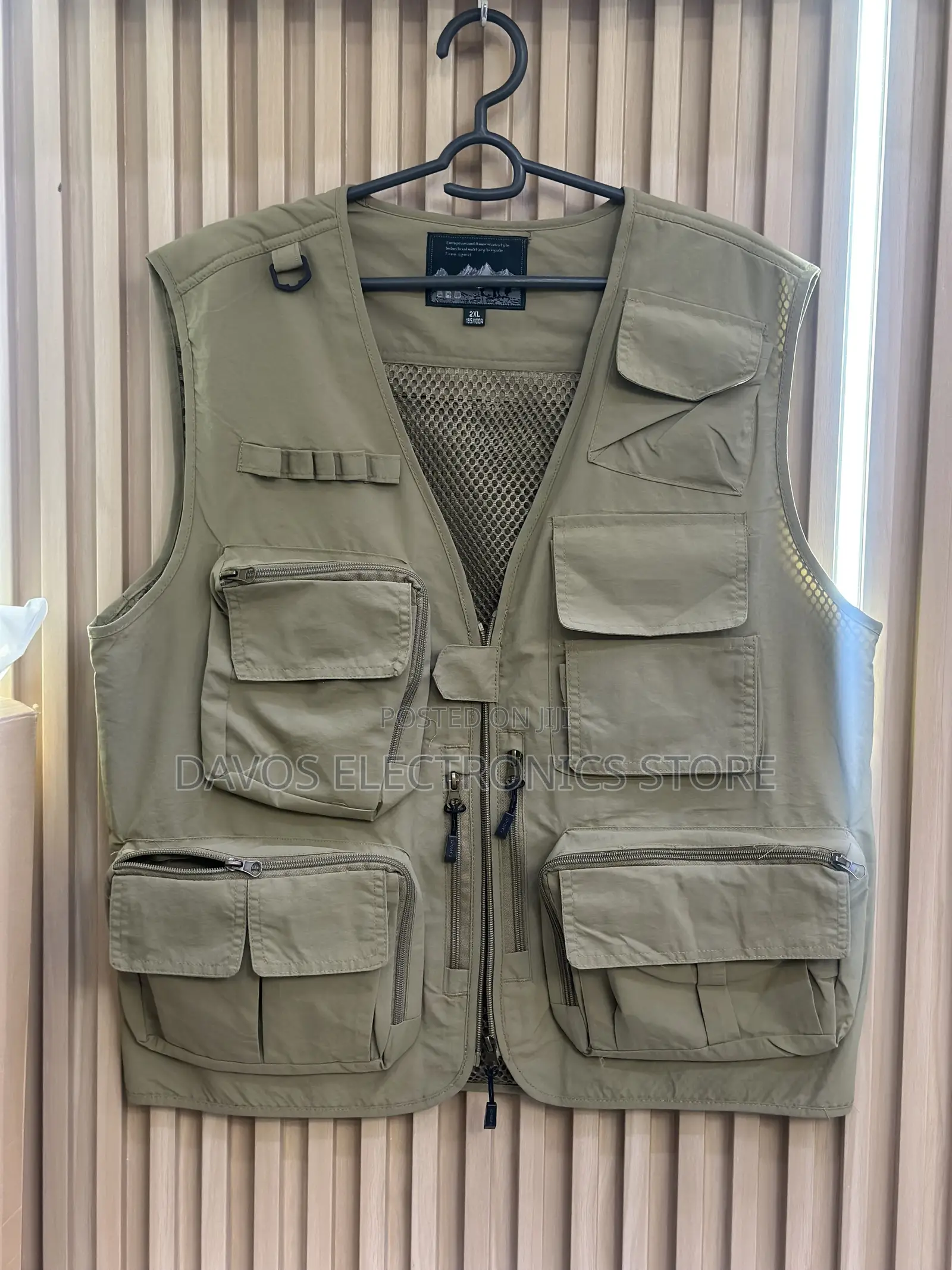 Camera Man Vest Jackets
