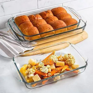 Tempered Glass Bakeware Set 3pcs