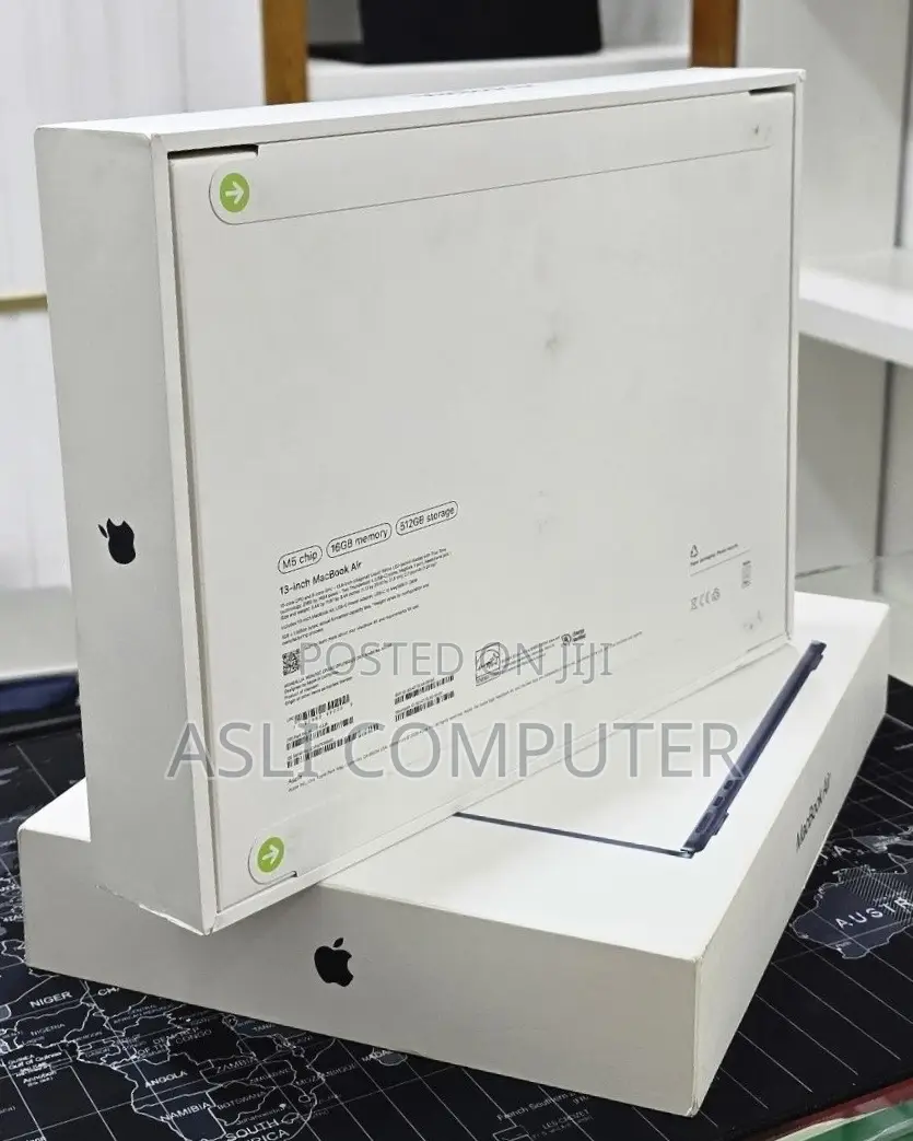 New Laptop Apple MacBook Air 2026 M5 16GB Apple M5 SSD 512GB