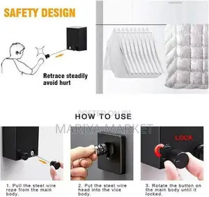 Retractable Clothesline Rope