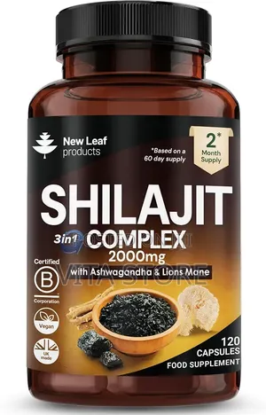 Shilajit Complex Enriched With Ashwagandha Lions Mane