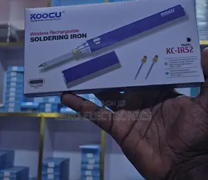 Wireless Rechargeable Soldering Iron