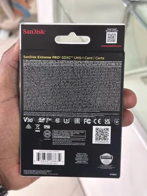 Original SanDisk 128GB Extreme PRO UHS-I SDXC Memory Card 200MB
