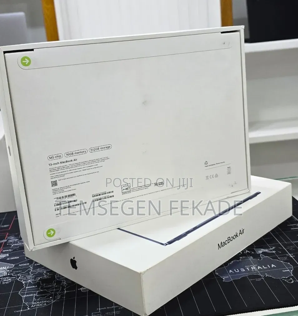 New Laptop Apple MacBook Air 2026 M5 16GB Apple M5 SSD 512GB