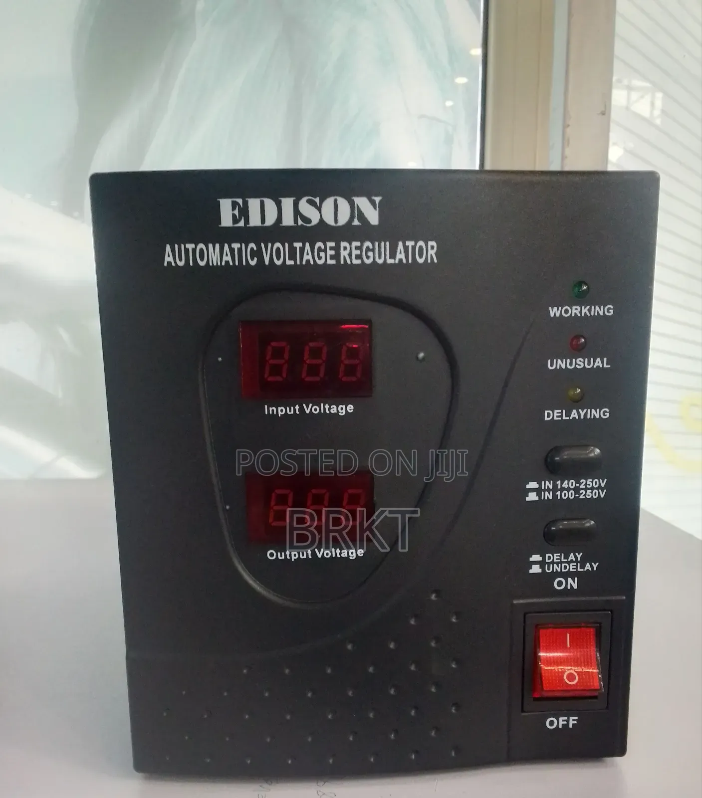ኤዲሰን አውቶማቲክ የቮልቴጅ ማስተካከያ (EDISON Automatic Voltage Regulator)