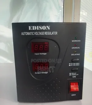 ኤዲሰን አውቶማቲክ የቮልቴጅ ማስተካከያ (EDISON Automatic Voltage Regulator)
