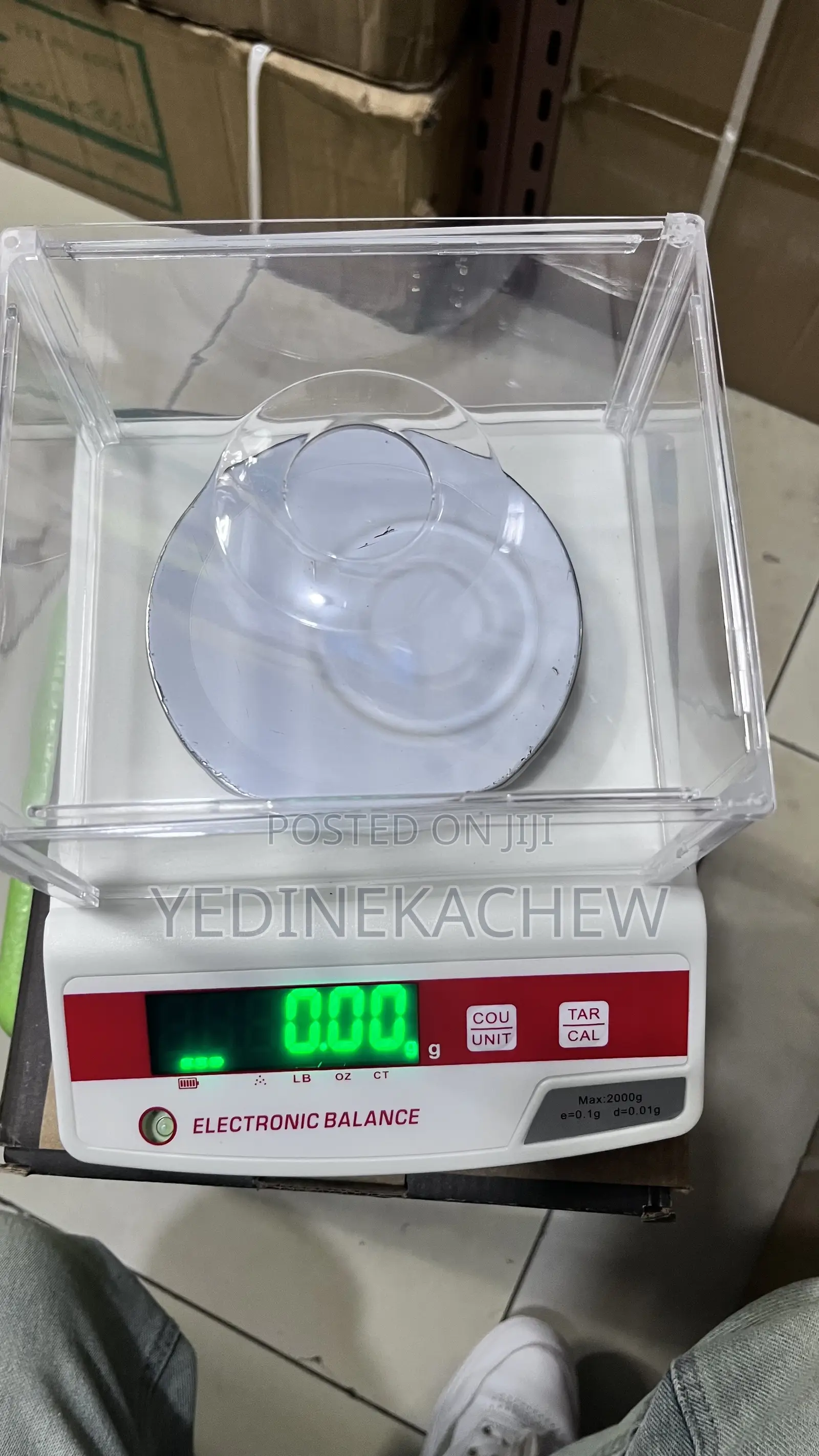 Precision Electronic Balance ሴንሴቲቭ ሚዛን