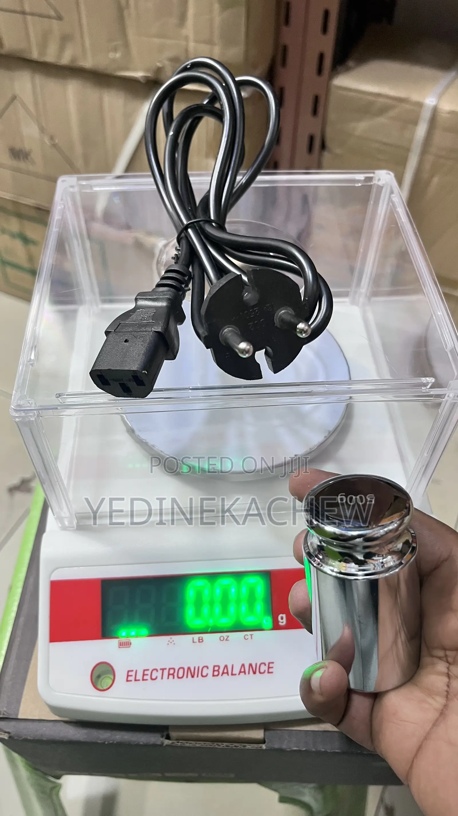 Precision Electronic Balance ሴንሴቲቭ ሚዛን