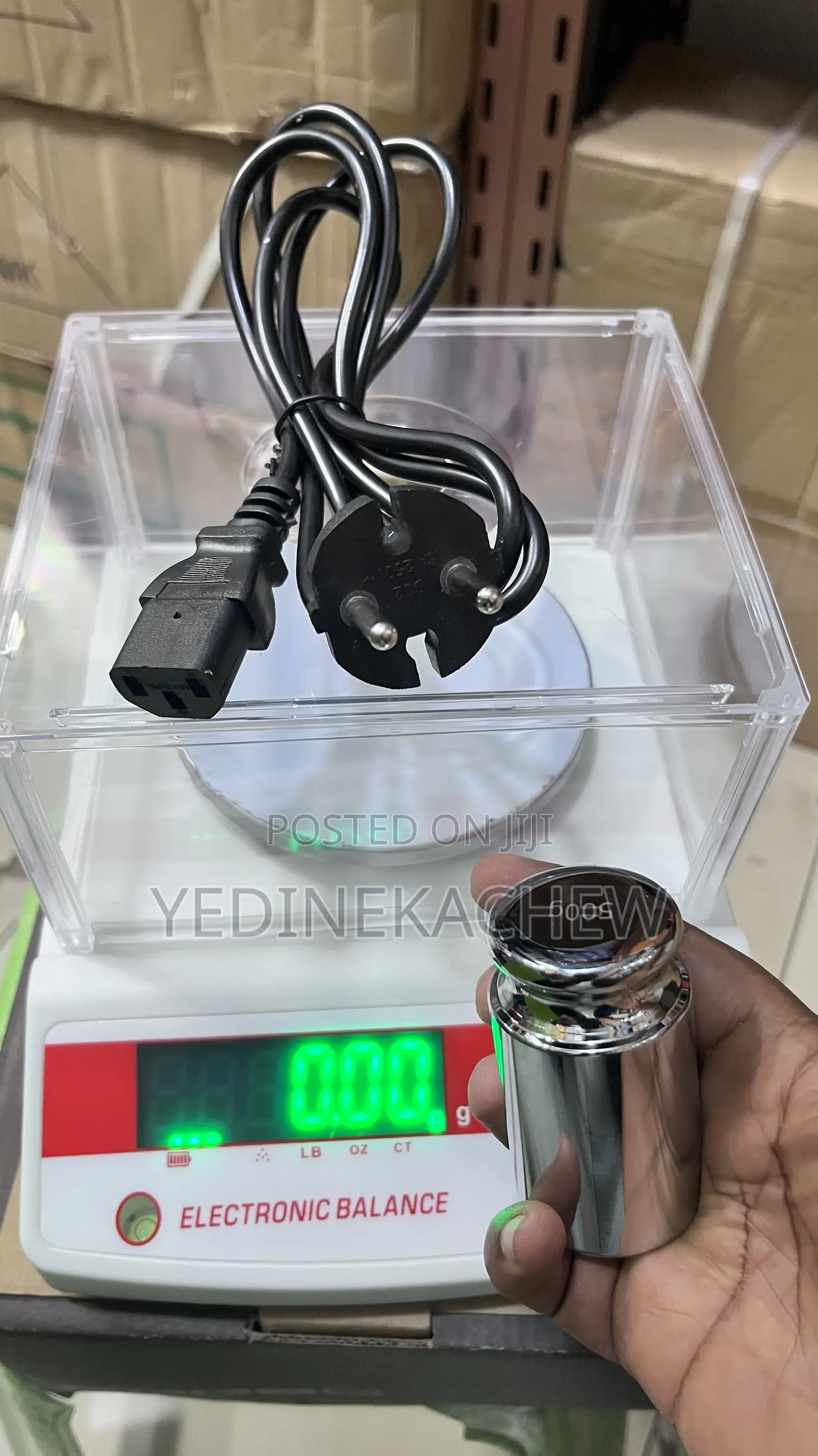 Precision Electronic Balance ሴንሴቲቭ ሚዛን