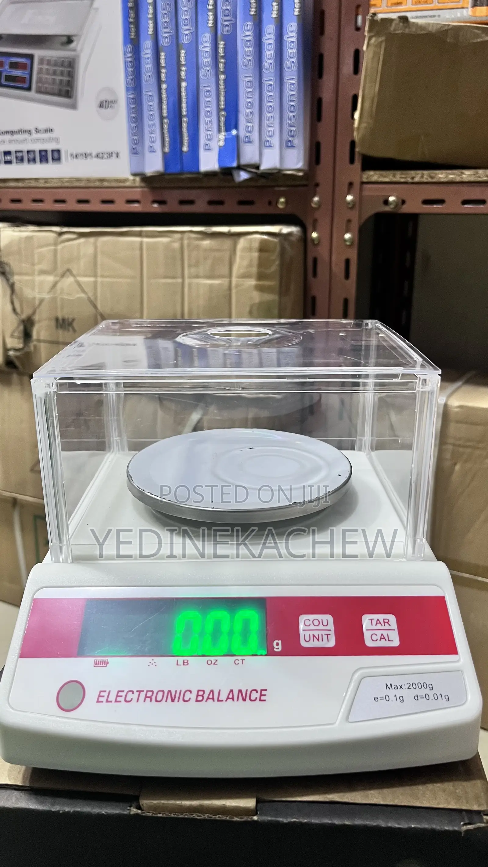 Precision Electronic Balance ሴንሴቲቭ ሚዛን