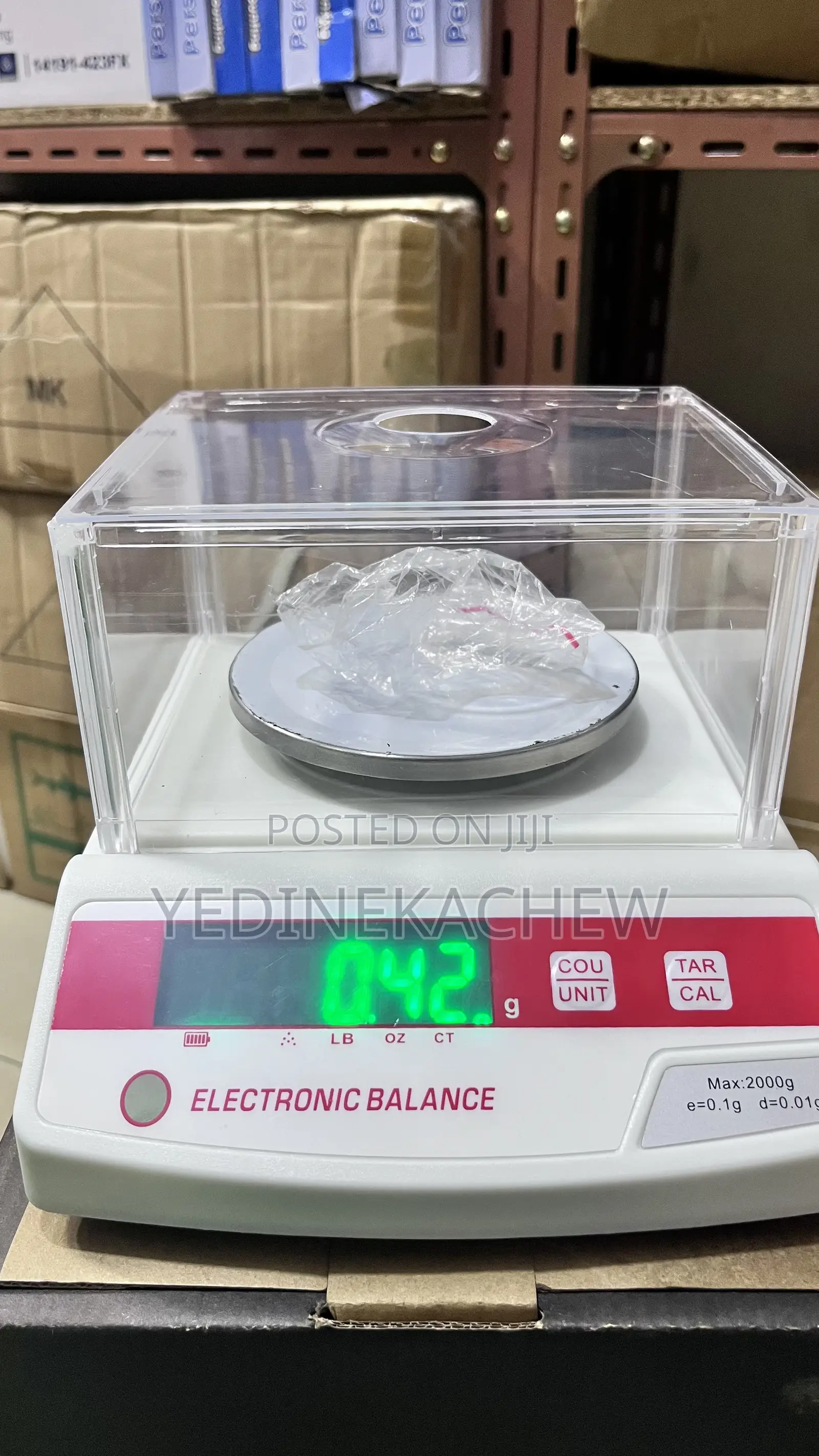 Precision Electronic Balance ሴንሴቲቭ ሚዛን