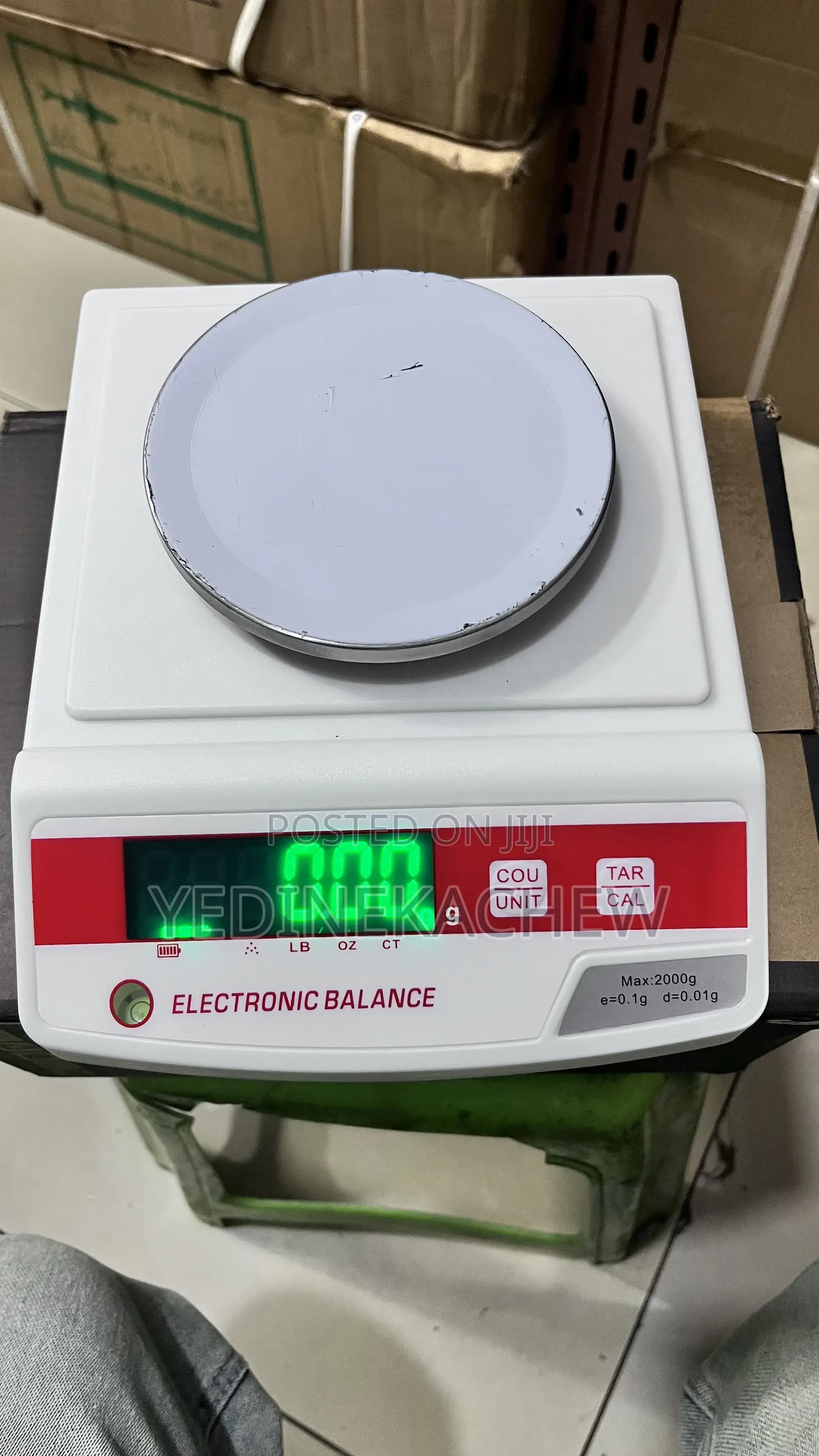 Precision Electronic Balance ሴንሴቲቭ ሚዛን