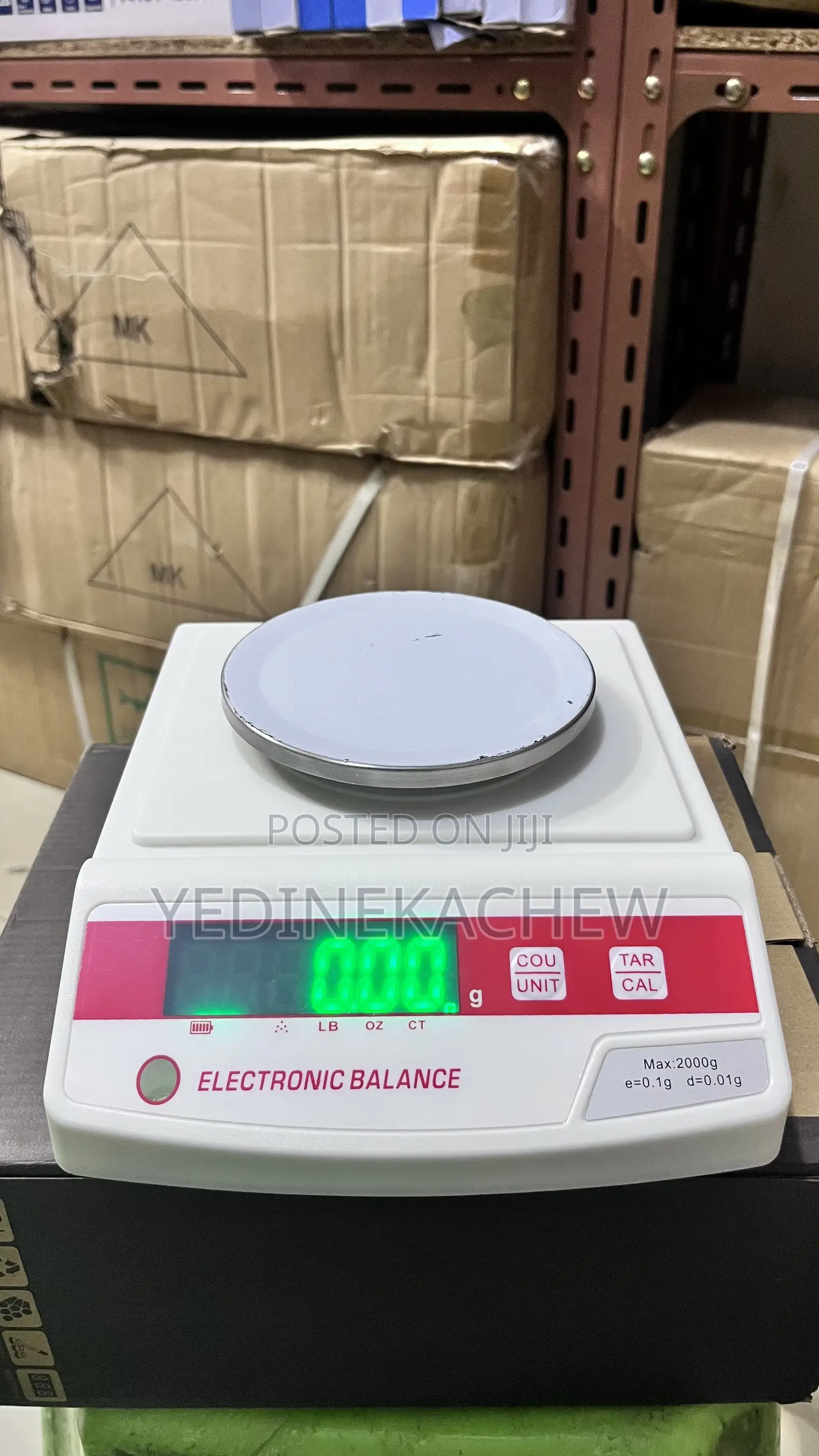 Precision Electronic Balance ሴንሴቲቭ ሚዛን
