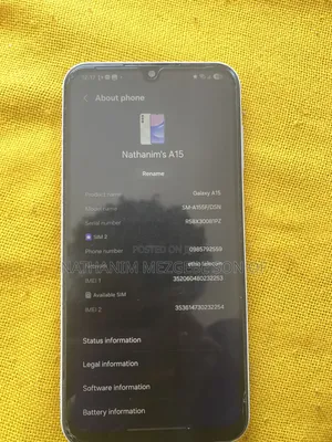 Samsung Galaxy A15 128 GB White