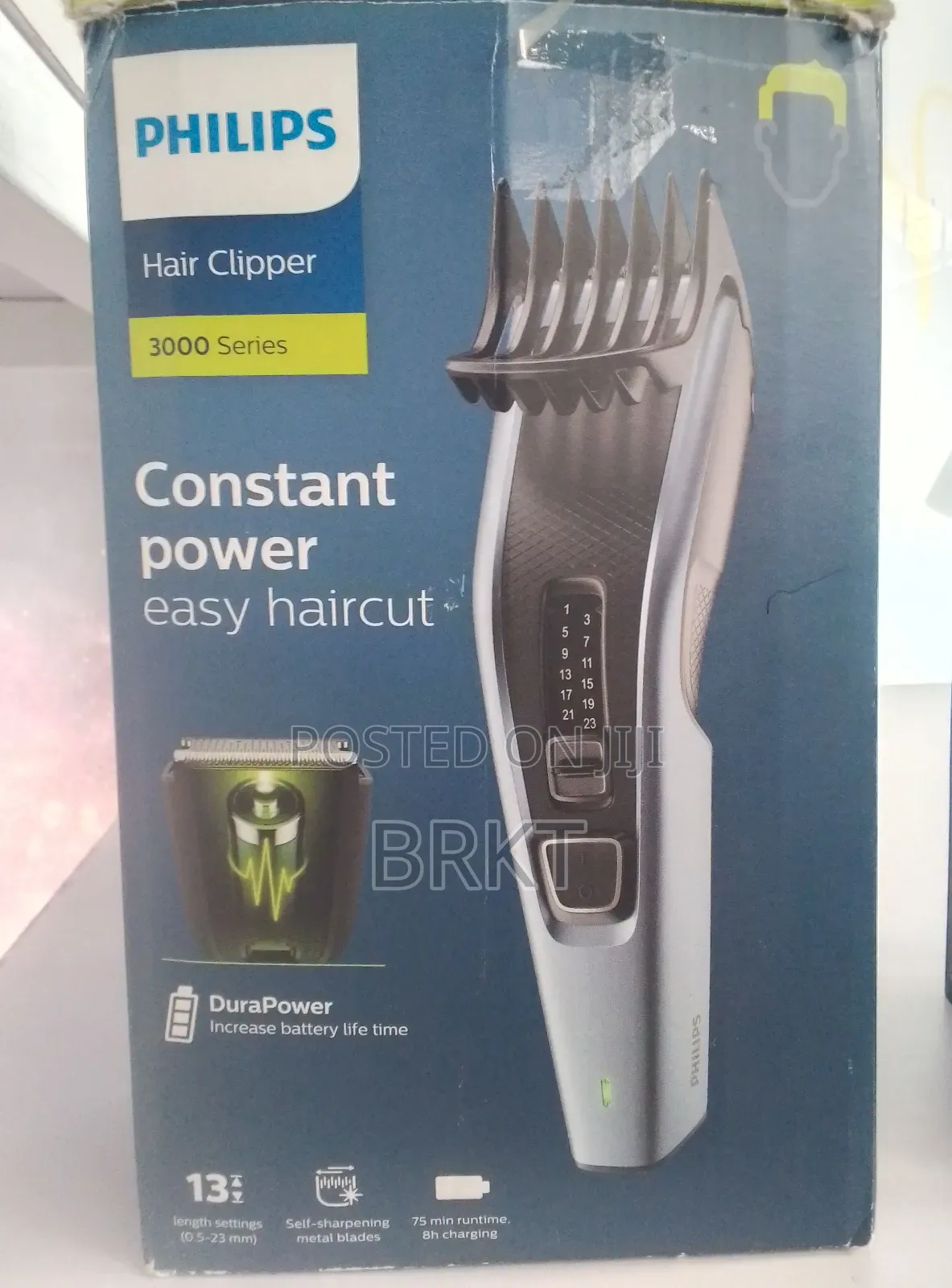 ‎የፊሊፕስ ፀጉር መቁረጫ ማሽን (Philips Hair Clipper 3000 Series)
