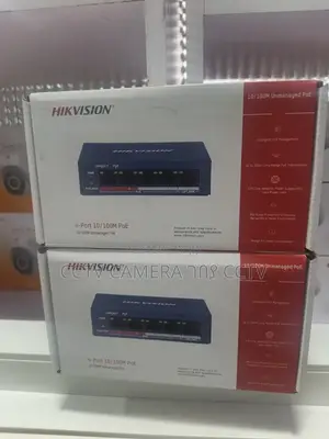 Hikvision 4 Port 10/100 Poe Switch