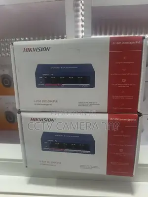 Hikvision 4 Port 10/100 Poe Switch