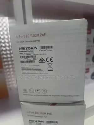 Hikvision 4 Port 10/100 Poe Switch