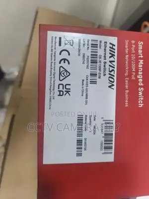 Hikvision 8Port Smart Managed Switch