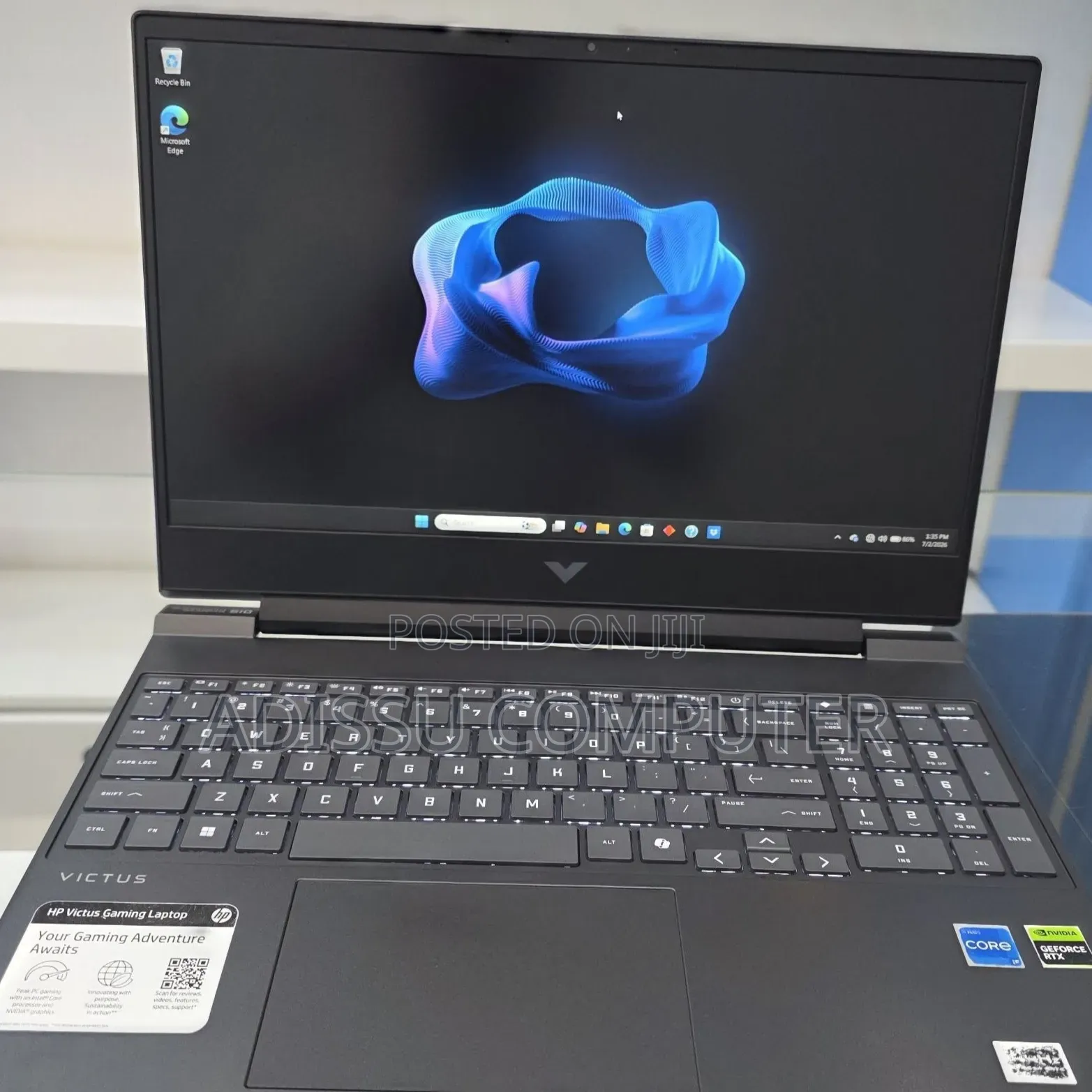 New Laptop HP Victus 15 16GB Intel Core i5 SSD 512GB