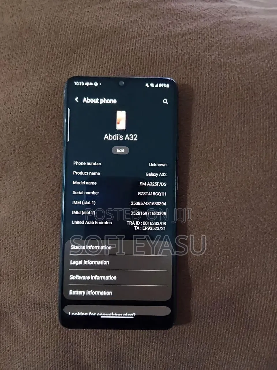 New Samsung Galaxy A32 128 GB Blue