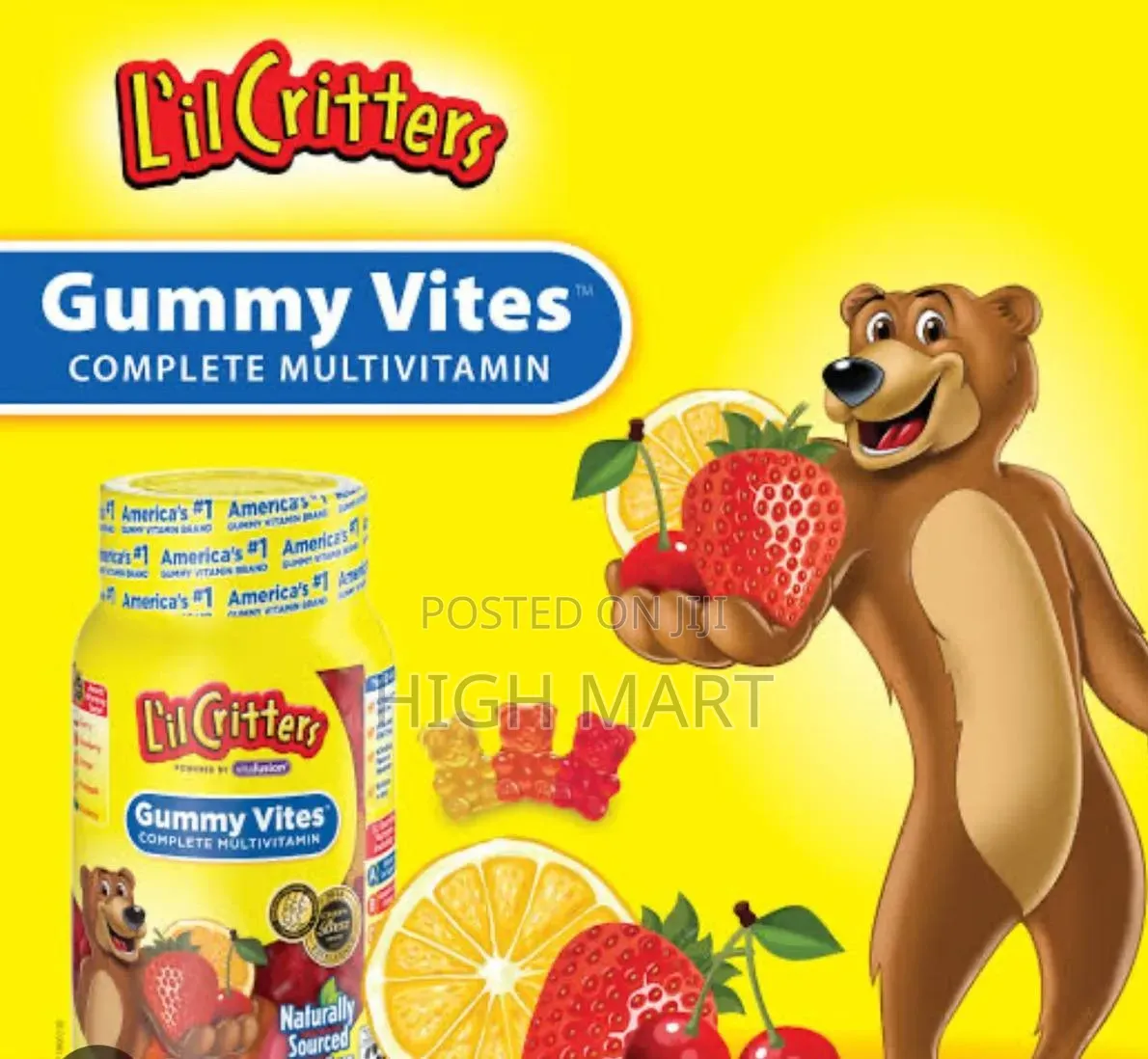 l'Il Critters Gummy Vites Daily Multivitamin Kids