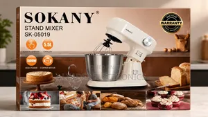 Sokany Stand Mixer 5.5L – Powerful Mixing, Dough Kneading Profession