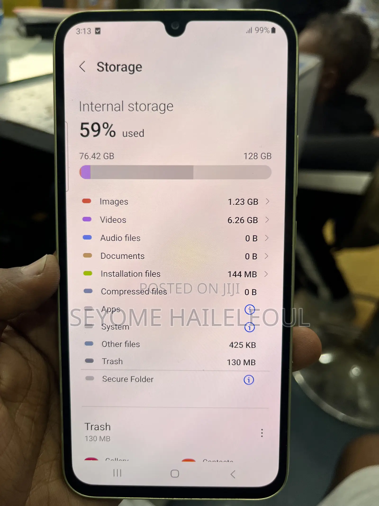 Samsung A34 Screen