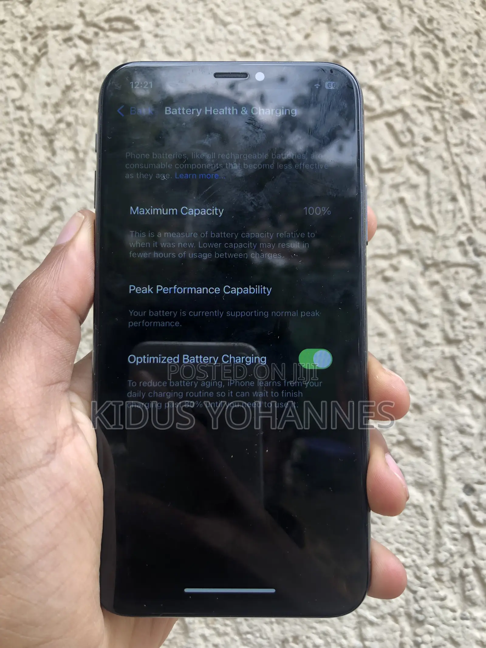 Apple iPhone X 64 GB Black