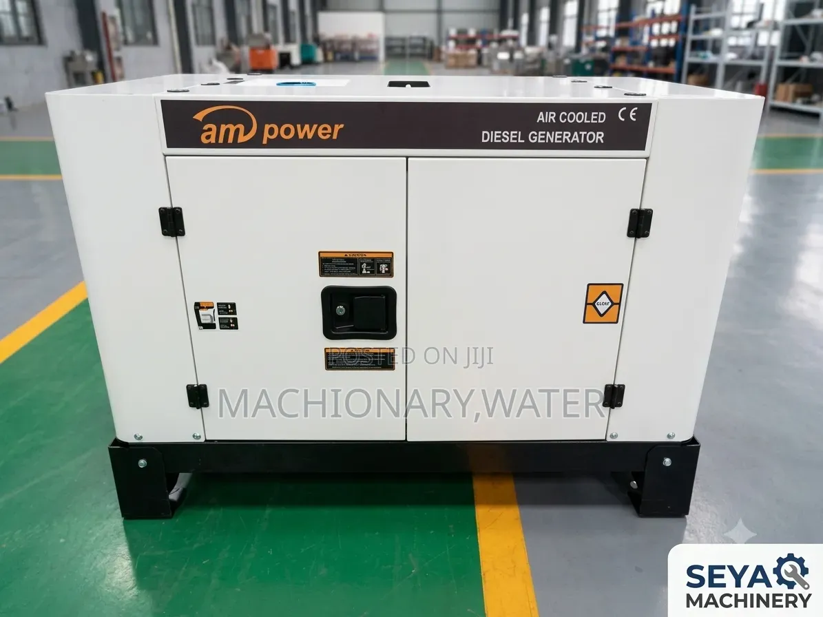 Diesel Silent Air Cooled Generator 12kw/15kva Am Power