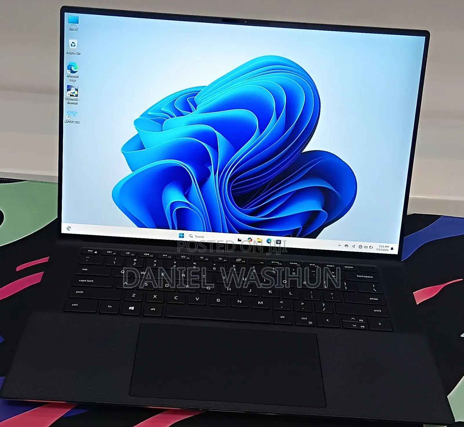New Laptop Dell XPS 15 16GB Intel Core i7 SSD 512GB