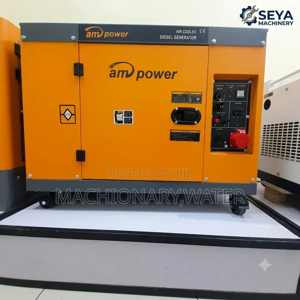 Diesel Silent Air Cooled Generator 8kw Am Power