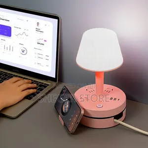 All in One Table Lamp Socket Charge Your Device Without Extra Adaptors