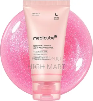 Medicube Wrapping Mask PDRN Caffeine Overnight Peel Off Facial Mask