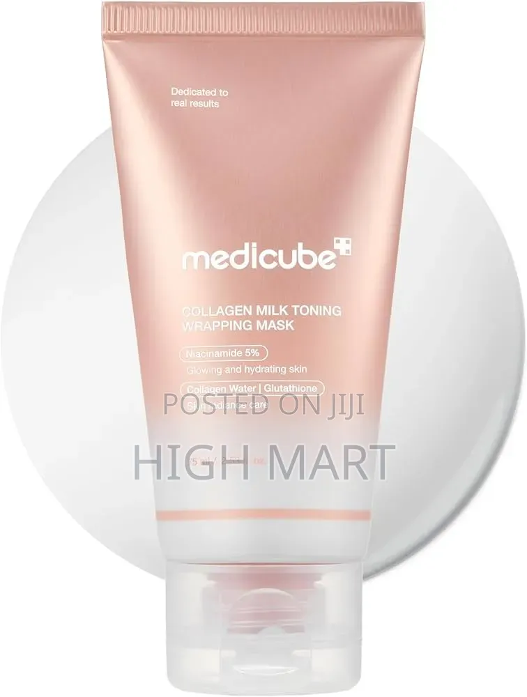 Medicube Wrapping Mask Collagen Glazed Milky Glow Daytime Peel Off