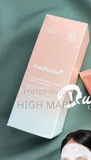 Medicube Wrapping Mask Collagen Glazed Milky Glow Daytime Peel Off